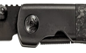 Cold Steel CSFL39SDP Spectre 3.80" Folding Drop Point Plain Black Matte PVD CPM 20V SS Blade, Forged Carbon Fiber Handle