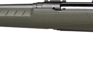 Savage Arms 32077 Axis 2 350 Legend 4+1 18" Matte Black Sporter Barrel, Matte Black Drilled & Tapped Steel Receiver, Fixed Green Synthetic Stock, Left Hand