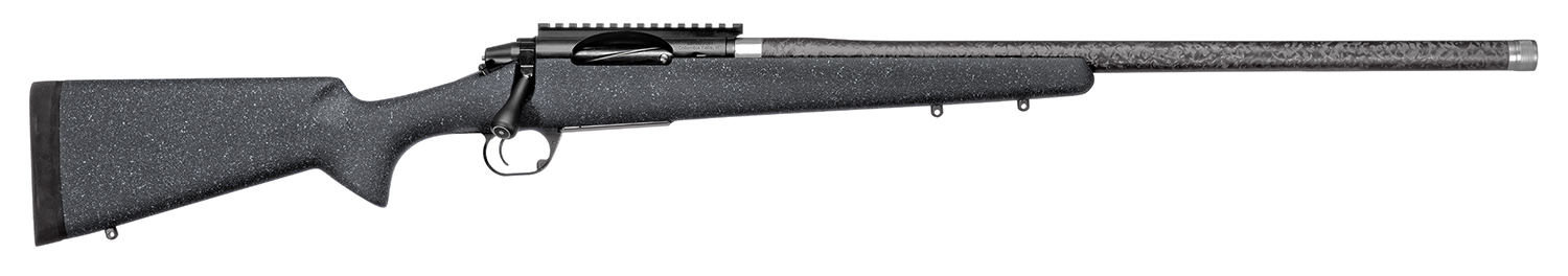 Proof Research 137659 Elevation 2.0 7mm PRC 22" 3+1 Carbon Fiber Match Grade Threaded Barrel, Picatinny Rail Receiver, Black Granite Fixed Carbon Fiber Stock, Right Hand