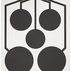 Sig Sauer SCT357 T300 Replacement Target Multi Zone Hanging Black/White