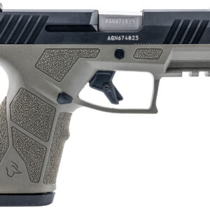 Taurus 1-GX2931O GX2 9mm Luger 13+1 3.37" Matte Stainless Steel Barrel, Matte Black Serrated Stainless Steel Slide, OD Green Polymer Frame w/Picatinny Rail, Polymer Grip
