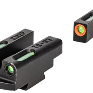 Kimber Mfg.,inc 4000154 Micro 9 Trulgo TFX Pro Sight Set Green/Fiber Optic Orange Outline Front Sight-Green/Fiber Optic Black Outline Rear Sight
