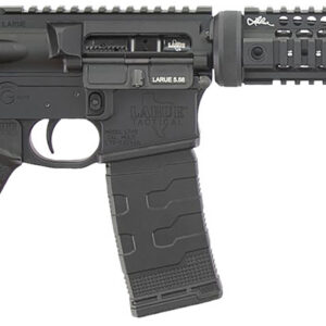 Larue Tactical LT1555612QUAD LT15 Quad Rail 5.56 30+1 12" Stealth Barrel Black Right Hand