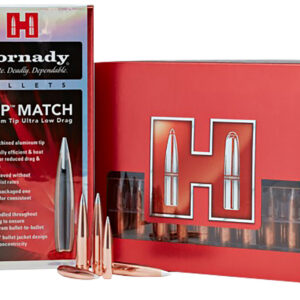 Hornady 26382 6mm .264 153gr A-Tip Match 500 Per Box/6 Case