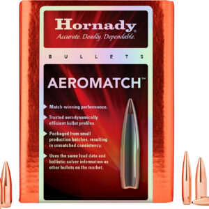 Hornady 307191 30Cal .308 175gr Hollow Point Boat Tail 500 Per Box/6 Case