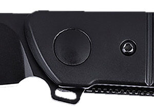 CRKT 5720K Bamboozled 3.31" Folding Tanto Plain Black Oxide D2 Steel Blade, Black G10/SS Handle