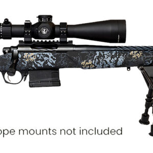 Horizon Firearms RF017S392214T19 Vandal Prime 7MM PRC 22" Black Spiral Fluted Threaded Barrel, Drilled & Tapped Receiver, Textured Iota EKO Carbon Fiber Stock