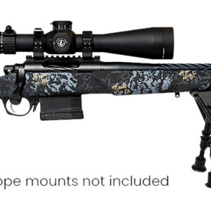 Horizon Firearms RF017S472214T19 Vandal Prime 25 Creedmoor 22" Black Spiral Fluted Threaded Barrel, Drilled & Tapped Receiver, Textured Iota EKO Carbon Fiber Stock