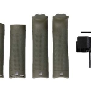 Glock 39841 Backstrap/Beavertail Set Battlefield Green Polymer