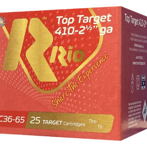 Rio Ammunition RC369 Top Target 410Gauge 2.50" 9Shot 25 Per Box/10 Case