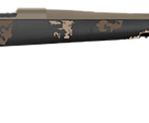 Fierce Firearms TWTROG7PRC22BS Twisted TI Rogue 7mm PRC 22" Black Cerakote Steel Threaded Barrel, Drilled & Tapped Titanium Receiver, LR Negative Comb Sonora Ambush Camo Carbon Fiber Stock