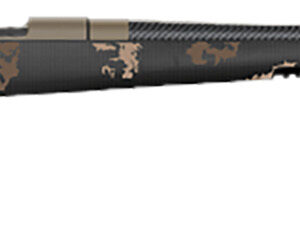 Fierce Firearms FCTRG7MMBC20BS CT Rage Full Size 7mm BC 3+1 20" Black Carbon Fiber Match Grade Threaded Barrel, Black Cerakote Drilled & Tapped Titanium Receiver, Monte Carlo Carbon Fiber Stock