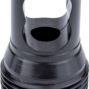 Kgm Suppressors A-TMB50-S-4 R50T Taper Muzzle Brake Black Nitride Steel M25x1.5 Threads