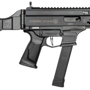 Grand Power 810091152850 Stribog SP9A3G 9mm Luger 8" Black, SB Tactical Brace