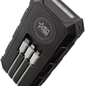 AGM Global Vision 6628XPB31 Solar Power Bank Black 5V