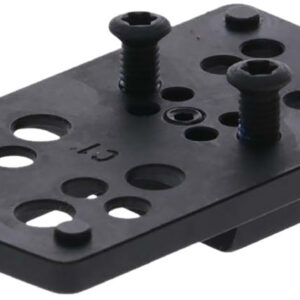 TruGlo TGTG8950C2 Pistol Red Dot Sight Mount Black Nitride Fortress Steel Trijicon RMR Mount