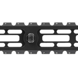 Leapers TLUMA03 ARCA Rail 6 Slot M-LOK Matte Black Anodized Aluminum 9.40" Long M-LOK Mount