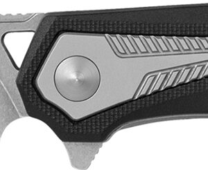 Kershaw 1390 Tremolo EDC 3.13" Folding Clip Point Plain Stonewashed 4Cr14 Blade, Black GFN/SS Handle