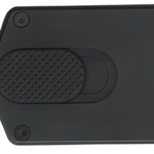 CobraTec Knives CTASPBLK ASP 1.94" OTF Dagger Plain D2 Steel Blade, 3.31" Black Aluminum Handle