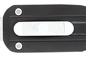 CobraTec Knives CTRPTBLKDAGNS Raptor 3.13" OTF Dagger Plain D2 Steel Blade, 4.50" Black Aluminum Handle