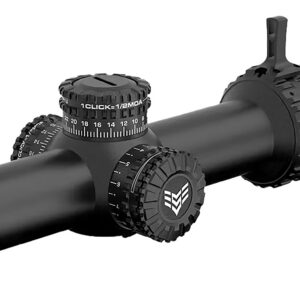 Swampfox Optics ARH11024M Arrowhead Black 1-10x24mm 30mm Tube Guerrilla Dot MOA Red Reticle
