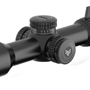 Swampfox Optics TWK525563M Warhawk Black 5-25x56mm 34mm Tube Sharpshooter MOA Reticle