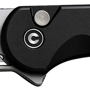 Civivi Knives C23039B-1 Elementum Utility All Purpose Utility Plain 6Cr13 Stainless Steel Blade, Black Aluminum Handle, 3 Blades & Pouch