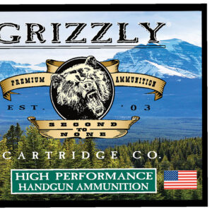 Grizzly Ammo GC38A1 380ACP+P 90gr Jacketed Hollow Point 20 Per Box/10 Case