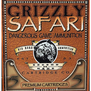 Grizzly Ammo GC47NE1   470NitroExpress 500gr Triple Shock X 5 Per Box/10 Case