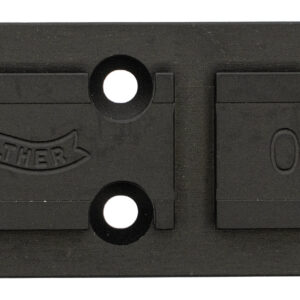Walther Arms 5136211 Optic Plate  Black Steel Fits Walther PDP 2.0