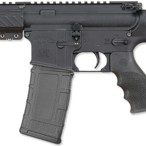 Rock River Arms BLK2132 LAR-15M 300 AAC Blackout 30+1 8" Black M-LOK Handguard, Black Aluminum Picatinny Rail Receiver, Black Polymer SB Tactical SBA3 Arm Brace, Black Hogue Rubber Grip