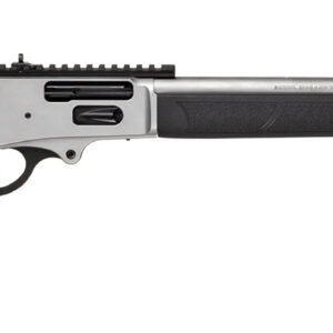 Smith & Wesson 14204 1854 45-70 Gov 6+1 20" Stainless Threaded Barrel, Stainless Steel Receiver w/Picatinny Rail, Fixed Black Synthetic Stock, Thread Protector