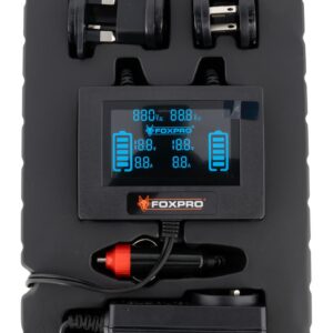 Foxpro UNVBTCHG Universal Battery Charger 3.7 Volts Charges w/ AC Powered
