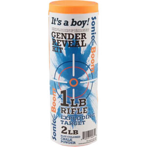 Sonic Boom/jerent SBTGRBOY Gender Reveal Kit Rifle Firearm 1 lb Boy