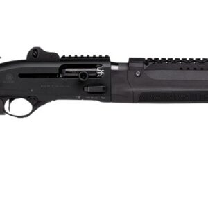 Langdon Tactical Tech LTT1301HBCFBLK Beretta 1301 3" 7+1 18.50" Black Heat Shield Barrel, Black Anodized Aluminum Receiver, Black Chisel Folding Synthetic Stock, Beretta Patrol Forend