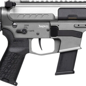CMMG 45A150FTNG Banshee FE MkG 45 ACP 13+1 5" Black Nitride Threaded Barrel, M-LOK Handguard, Titanium Cerakote Aluminum Receiver w/Picatinny Rail, Black Polymer CMMG RipBrace, CMMG Zeroed Grip
