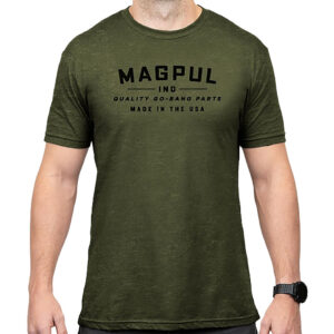 Magpul MAG1112-317-2XL Go Bang Parts OD Green Cotton/Polyester Short Sleeve 2XL