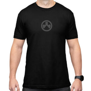 Magpul MAG1115-001-S Icon Logo Black Cotton/Polyester Short Sleeve Small
