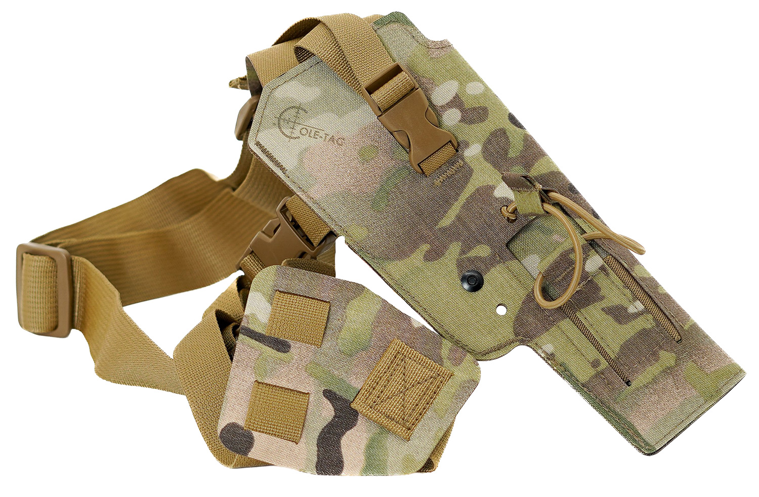 Cole-tac VW113 Varmint Wrangler Pistol Holder Multi-Cam Right Hand