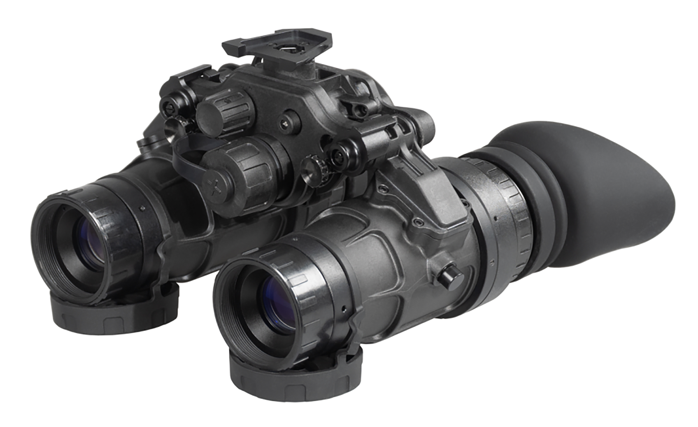 AGM Global Vision 12UN512941143111 UNVG-51 3AL1 Night Vision Goggles Black 1x 64-72 Ip/mm Resolution