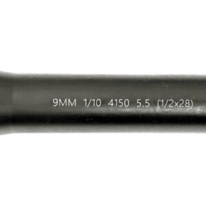 Lead & Steel Llc LS9MM5.5-28 AR9 9mm Straight Profile Black Nitride Chrome Moly Vanadium