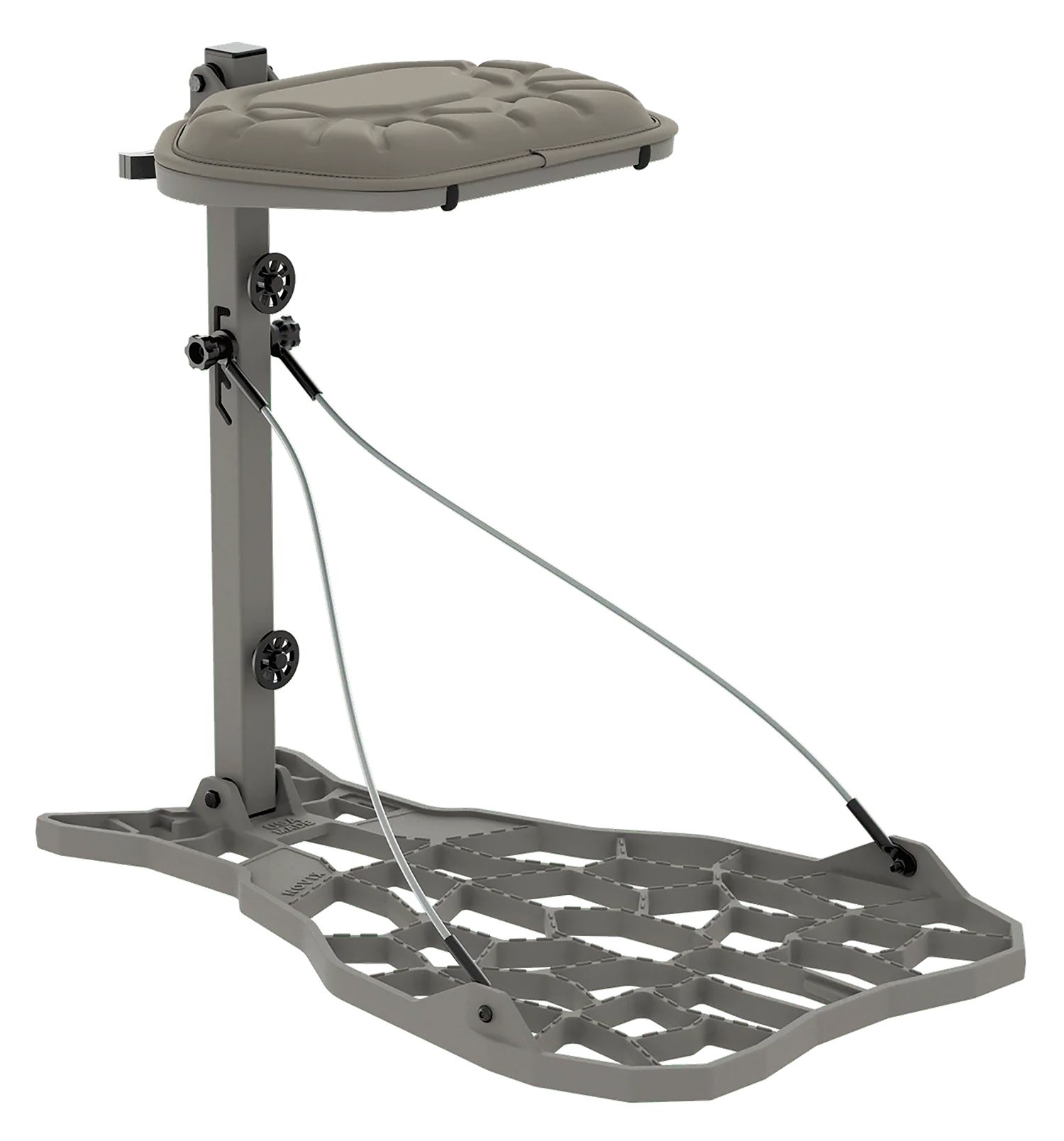 NOVIX NX-HELO Helo Hang On Treestand Classic Aluminum