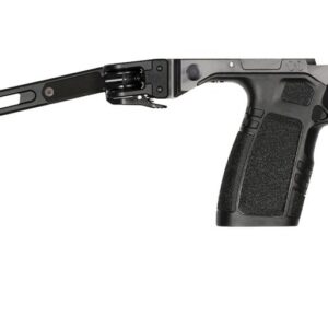 Tyrant CNC TDP365TWSGNMTL Gunmetal Aluminum/Polymer Folding Fits Sig P365