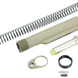 Timber Creek Outdoors ARBTKFDE Buffer Tube Kit Flat Dark Earth AR-15/AR Style