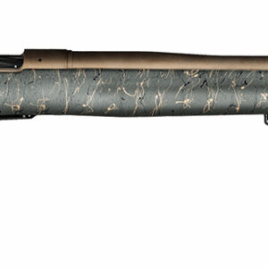 Christensen Arms 8010200601 Mesa Long Range 6.5 Creedmoor 4+1 16.25" Burnt Bronze Cerakote Threaded Barrel & Steel Drilled & Tapped Receiver, Green w/Black/Tan Webbing Adj Cheek Riser Polymer Stock
