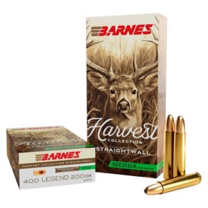 Barnes Bullets 32478 Harvest 400Legend 200gr Sierra Pro-Hunter 20 Per Box/10 Case