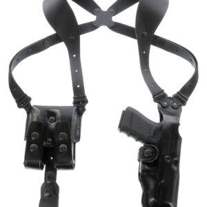 Galco VHS4212RB VHS 4.0 Shoulder System Black Leather Fits 1911 Fits 5" Barrel Ambidextrous