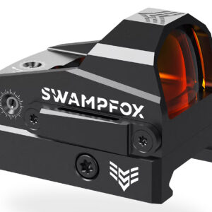 Swampfox Optics OKS00122GC Kingslayer Black 1x22mm Tube 3MOA Green Dot Reticle Picatinny Rail Mount