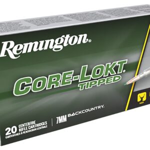 Remington Ammunition 28989 Core-Lokt Tipped 7mmBC 175gr 20 Per Box/10 Case