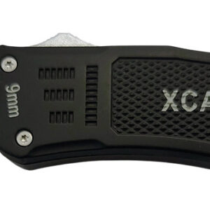 Xcaliber Knife Company 9mm Medium 3.25" OTF Drop Point 440C SS Blade, 4.64" Steel Handle